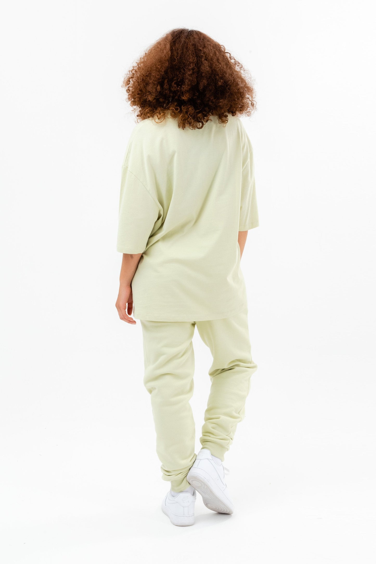 CONTINU8 LIGHT GREEN OVERSIZED T-SHIRT