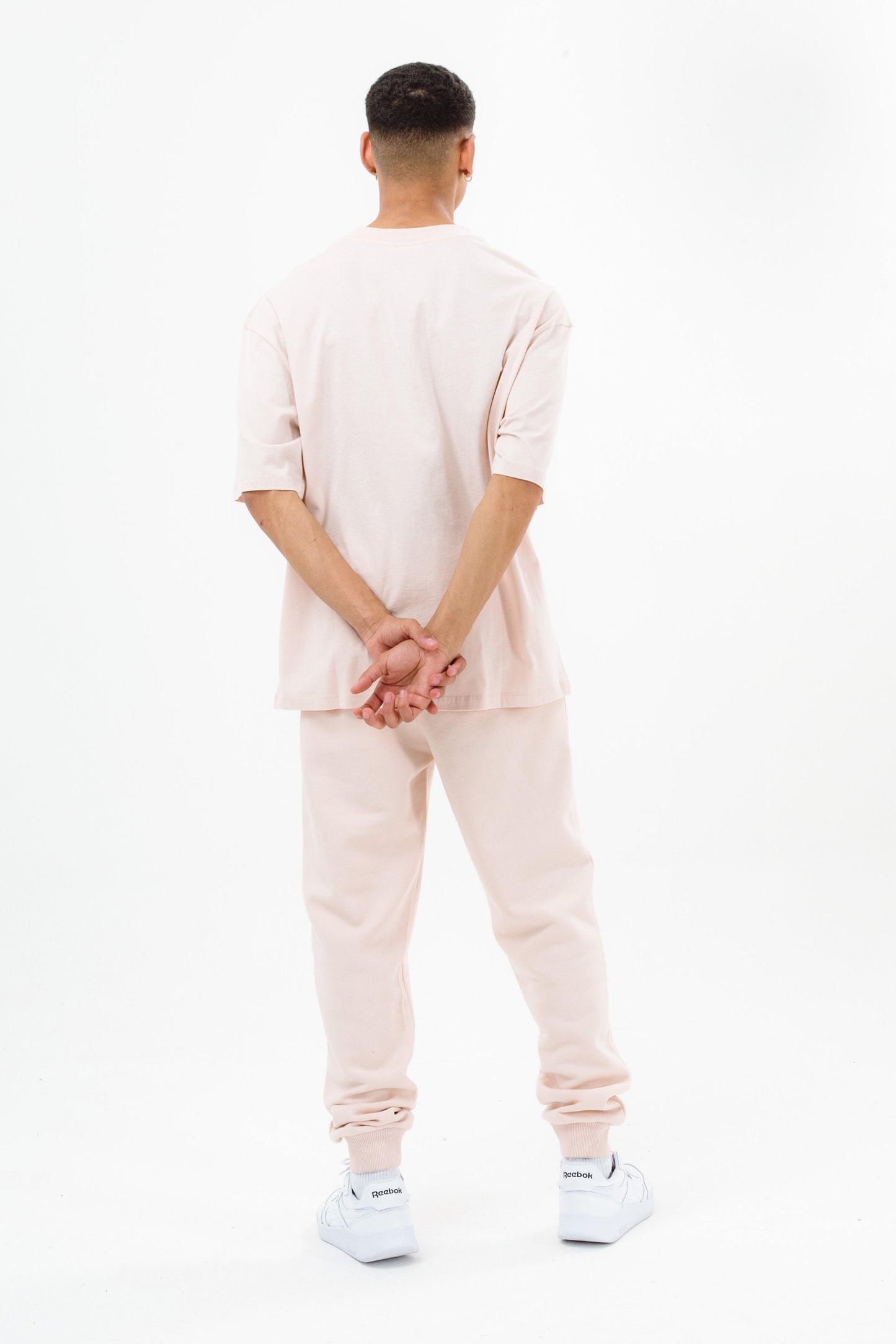 CONTINU8 BLUSH PINK OVERSIZED T-SHIRT