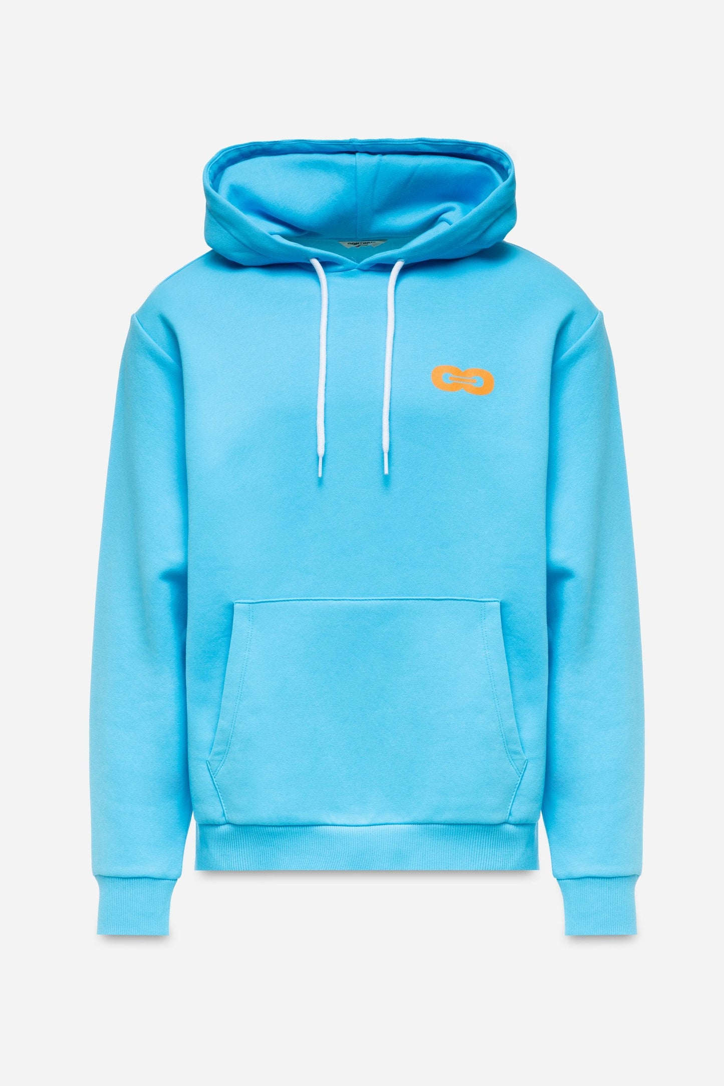 CONTINU8 BLUE OVERSIZED PULLOVER HOODIE