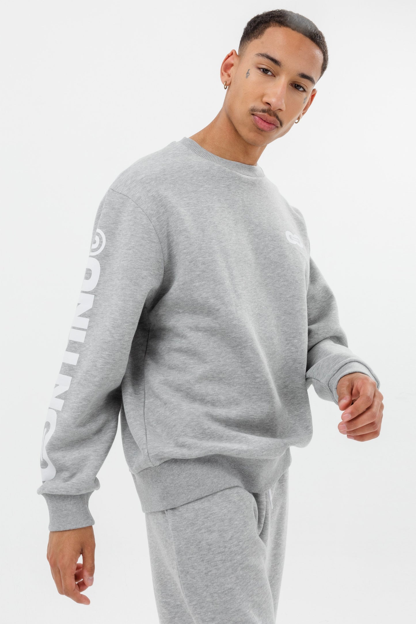 CONTINU8 GREY SWEATSHIRT