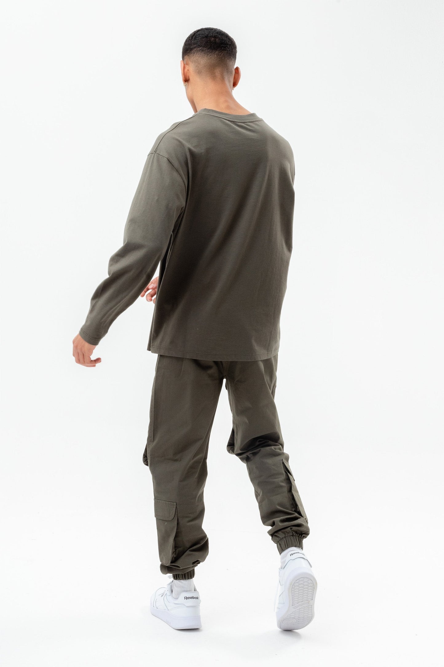 CONTINU8 KHAKI CARGO PANTS