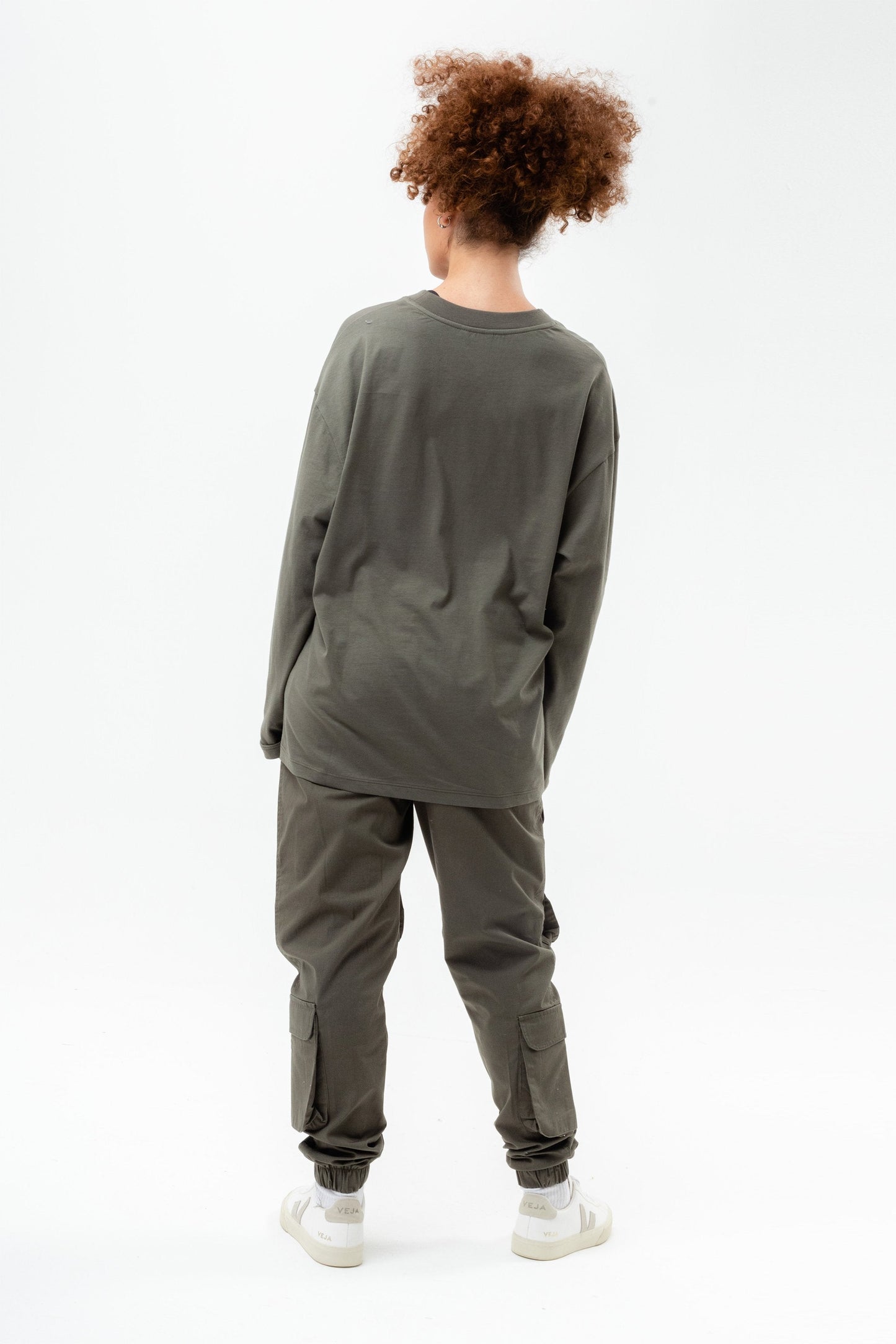 CONTINU8 KHAKI CARGO PANTS