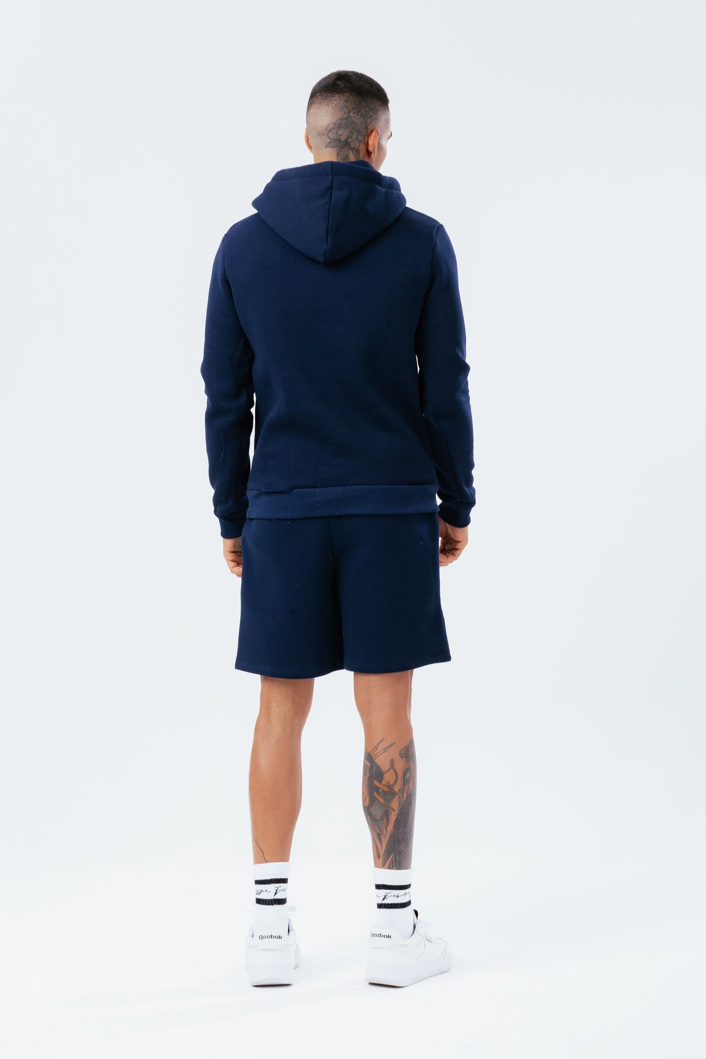 HYPE NAVY SCRIBBLE MEN'S HOODIE