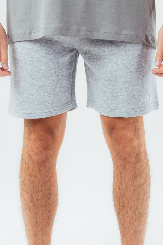 HYPE GREY MARL SCRIBBLE MEN'S SHORTS