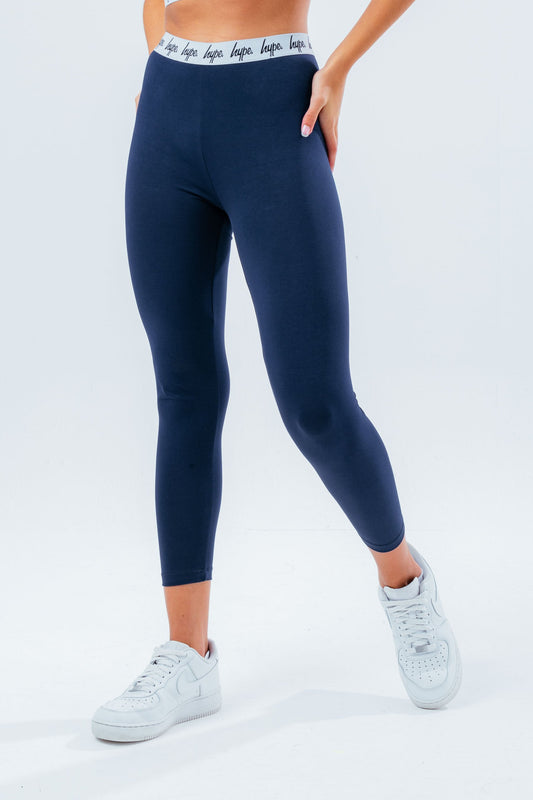 HYPE GIRLS NAVY CORE LEGGINGS