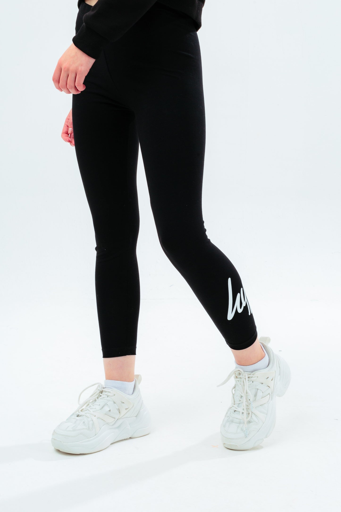 HYPE GIRLS BLACK 2 PACK LEGGINGS SET