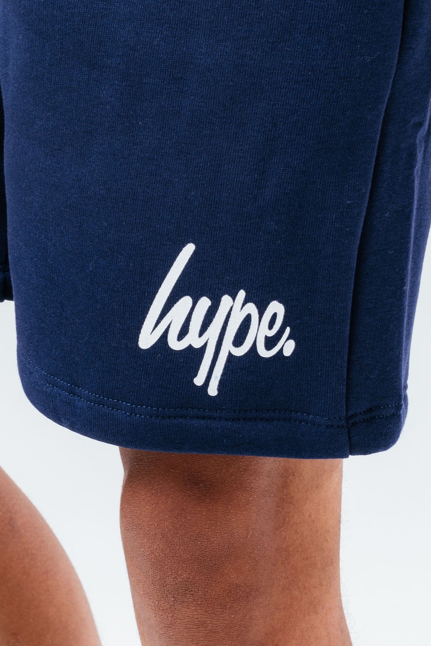 HYPE BOYS NAVY SCRIPT SHORTS