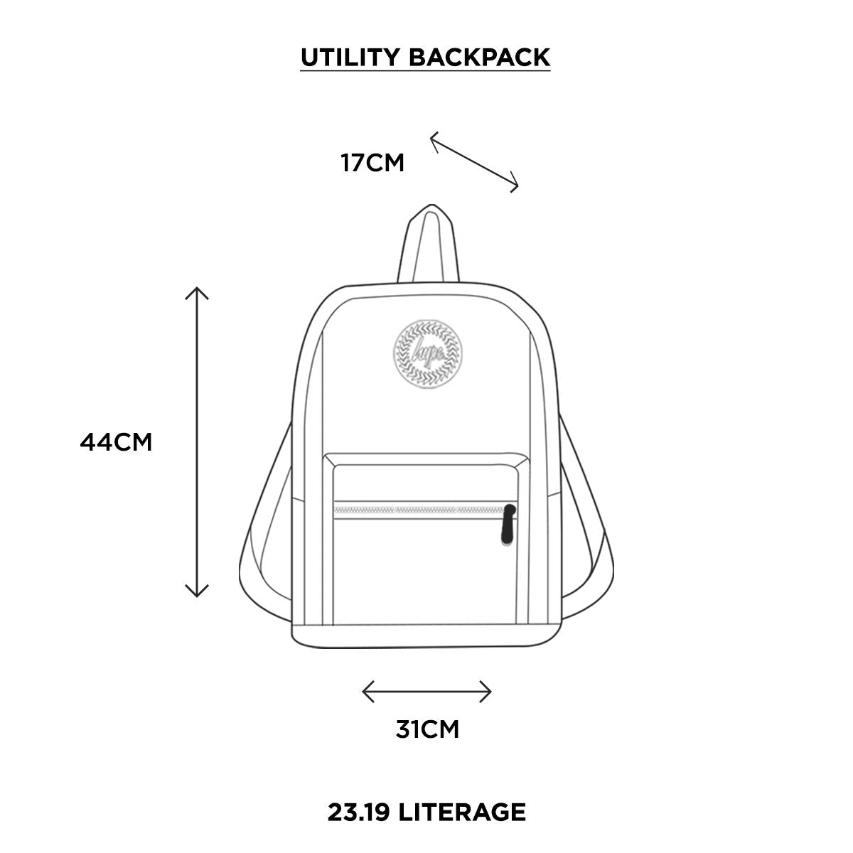 HYPE NAVY UTILITY BACKPACK