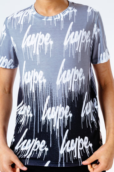Hype Mono Drips Repeat Logo Kids T-Shirt