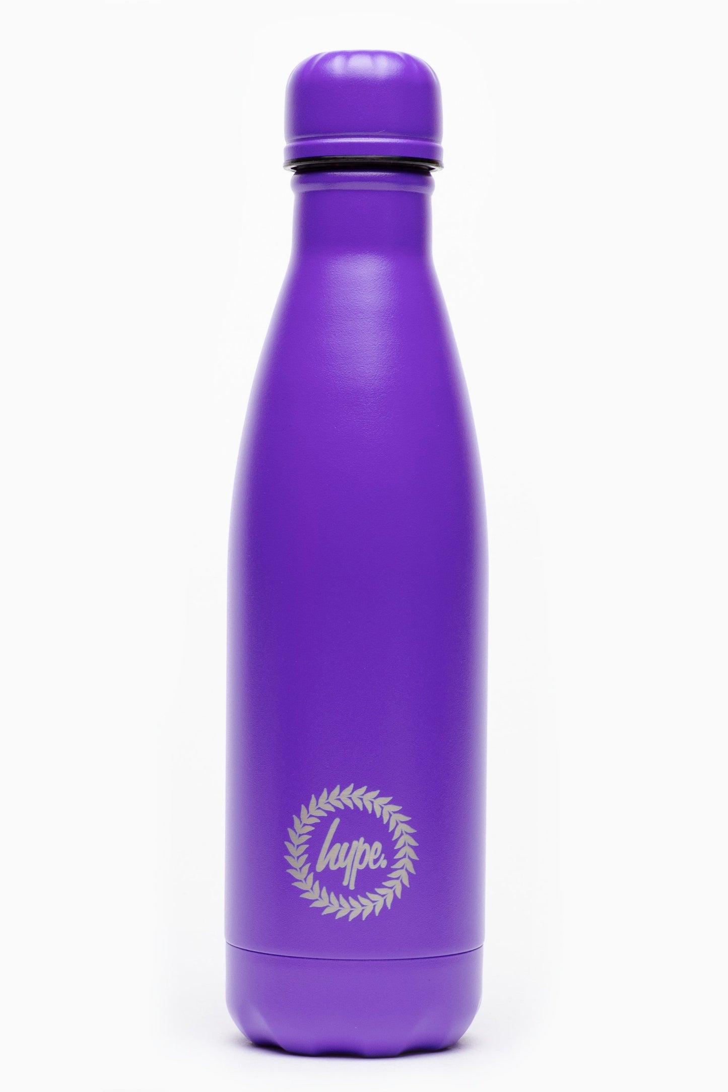 Hype Purple Top Metal Reusable Bottle