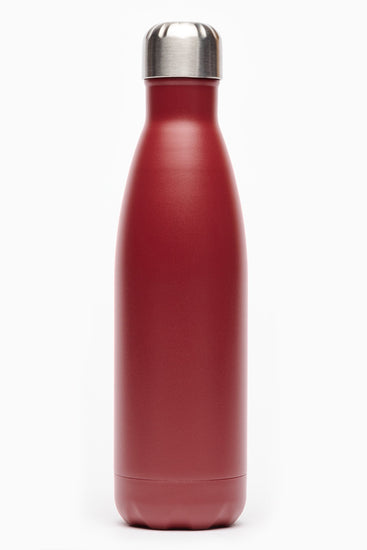Hype Signature Burgundy Metal Reusable Bottle