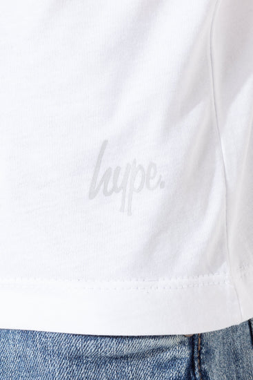 Hype Three Pack White Kids T-Shirt