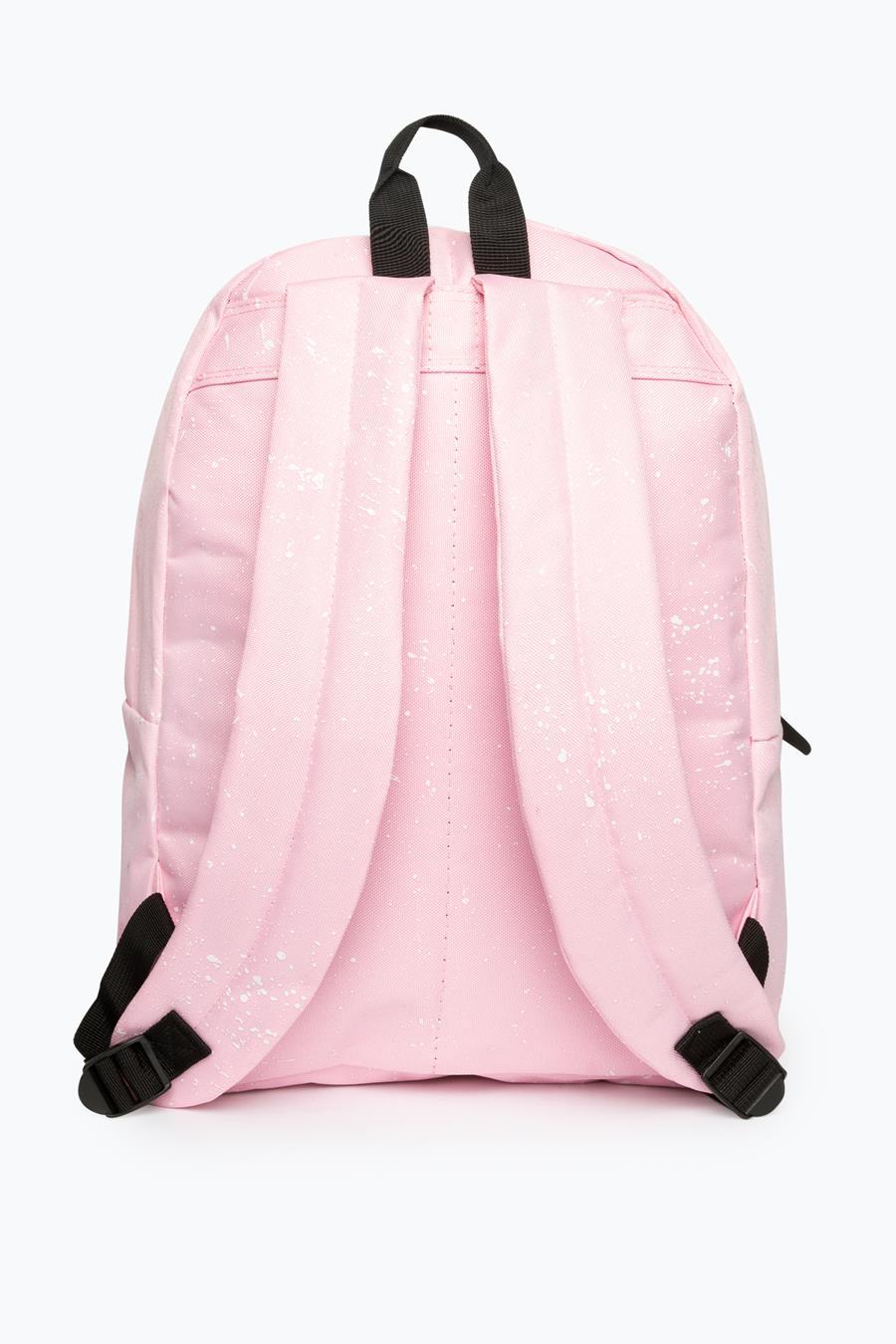 HYPE BABY PINK WITH WHITE SPECKLE BACKPACK