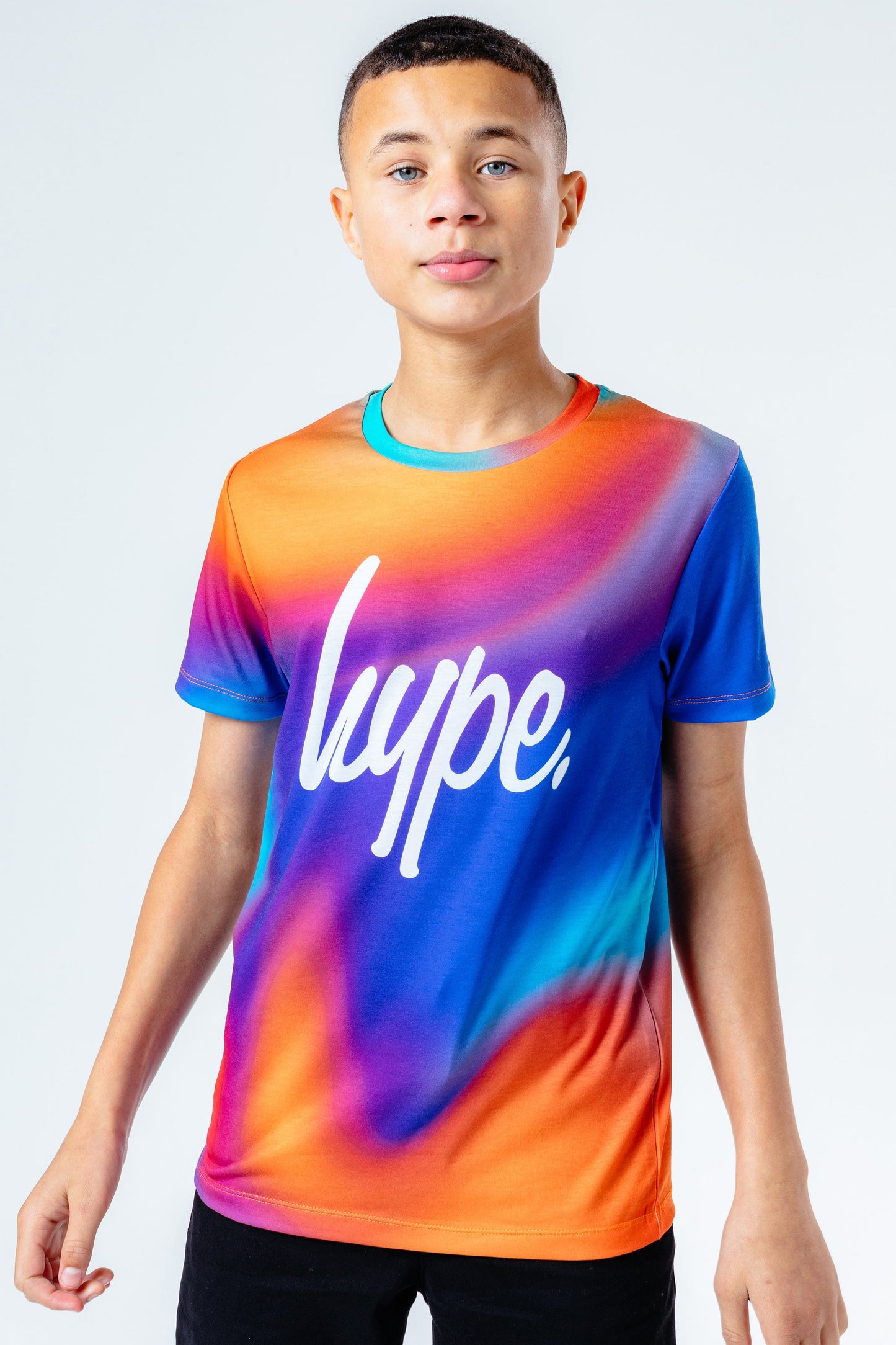 Hype Vibrant Swirl Kids T-Shirt