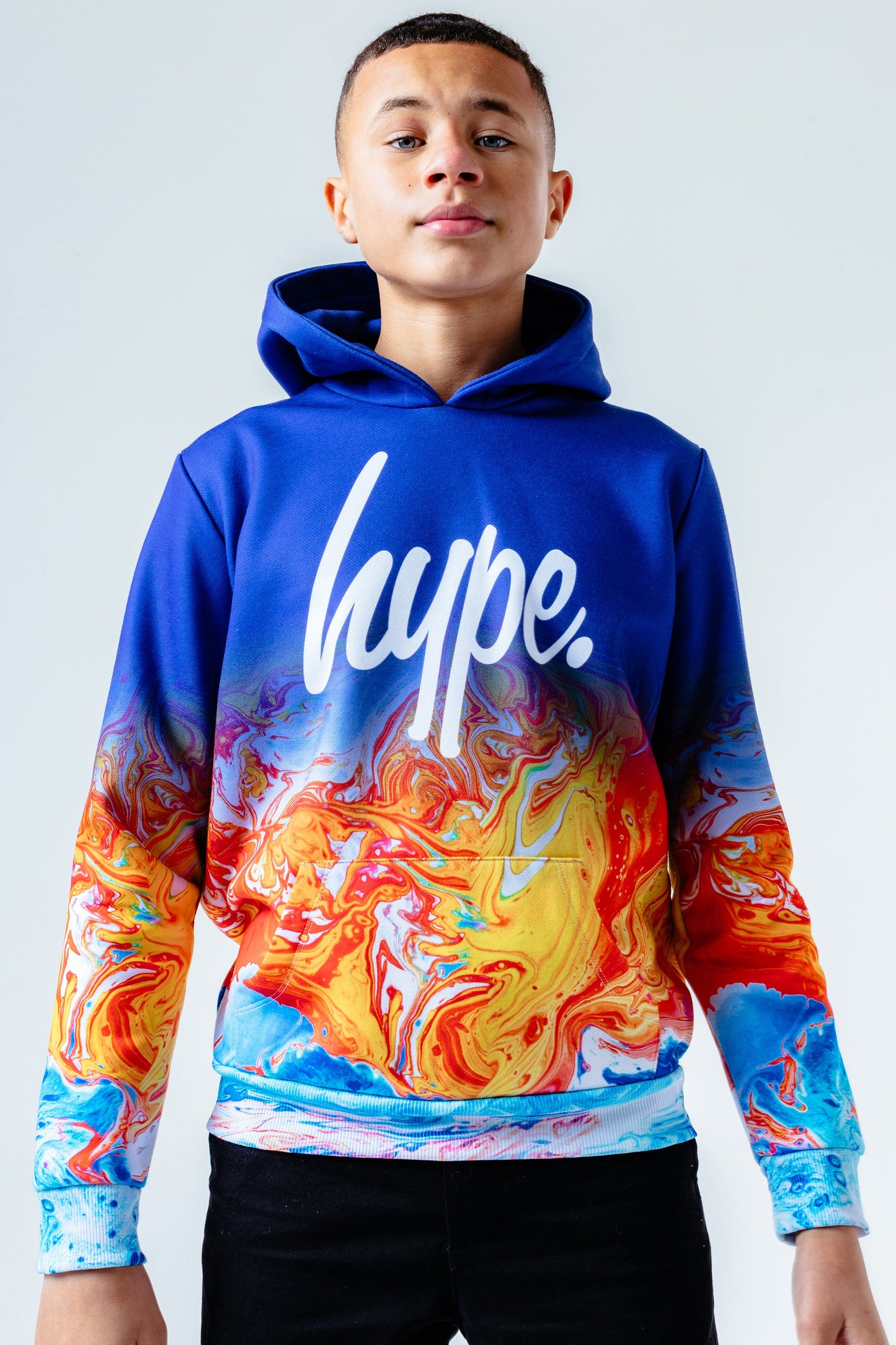 Hype Marble Fade Kids Pullover Hoodie