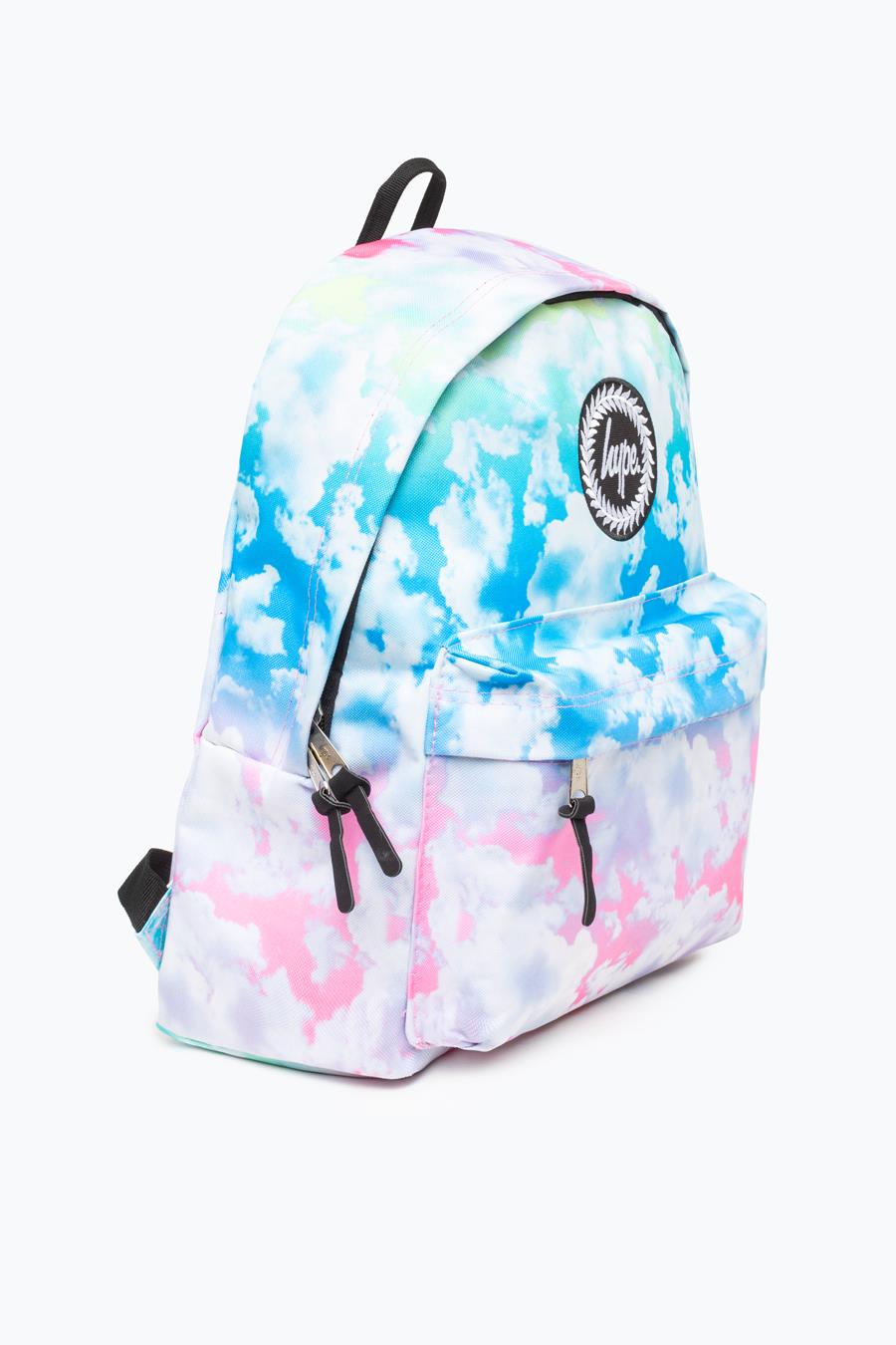 Hype Pastel Gradient Clouds Pom Backpack