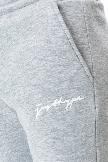 Hype Grey Scribble Logo Men'S Joggers