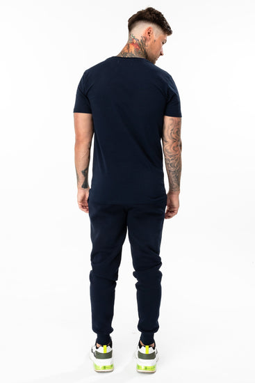 Hype Navy Scribble Logo Men'S Joggers