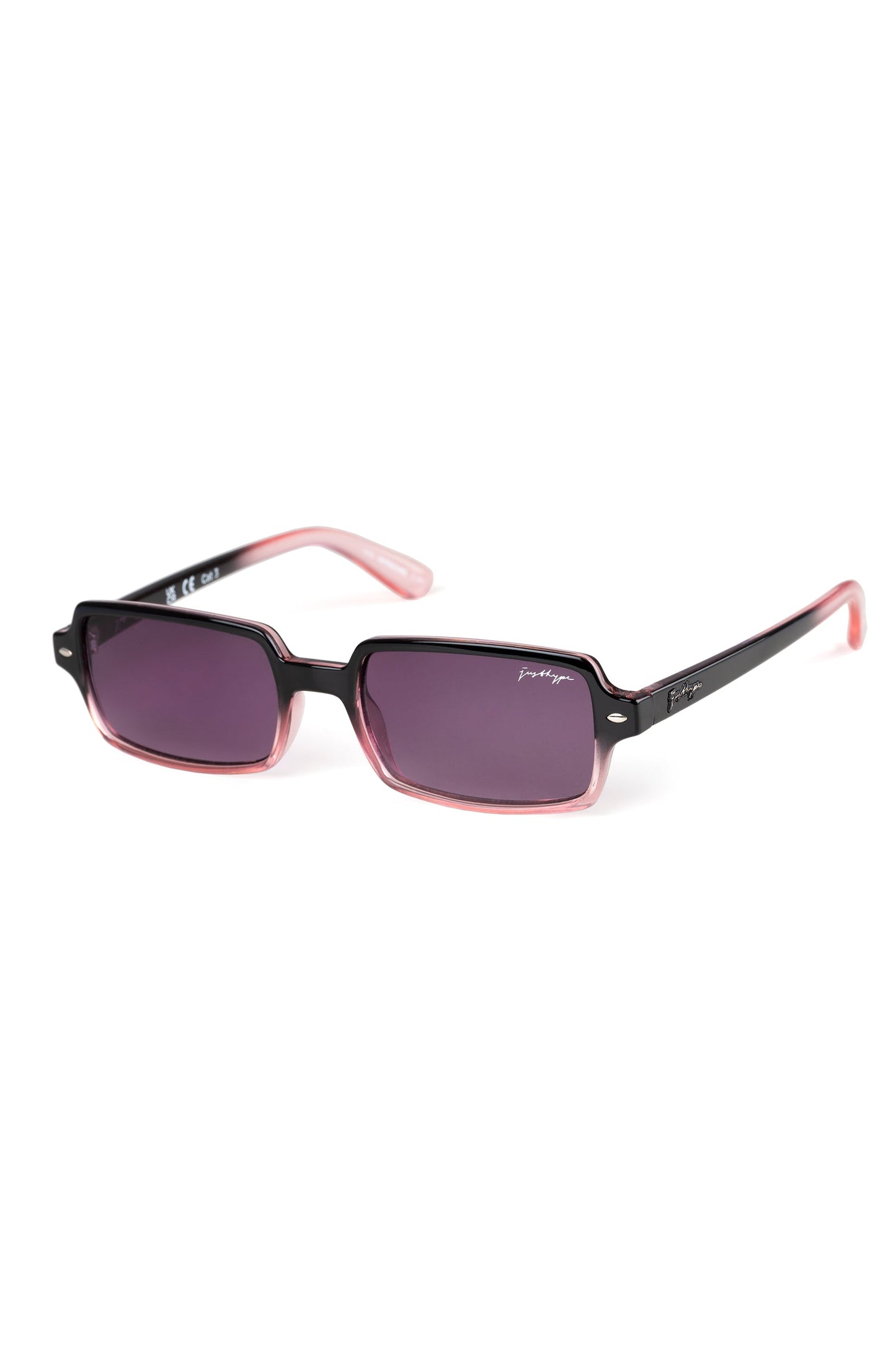 HYPE CUBE BLACK PINK SUNGLASSES