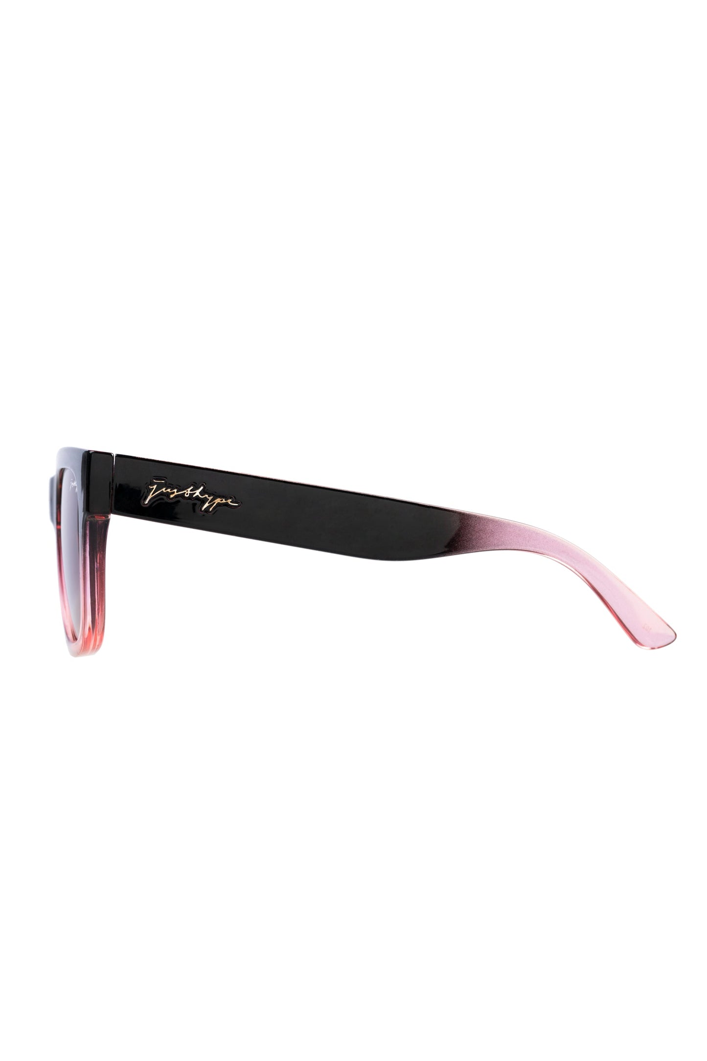 HYPE WAVE BLACK PINK SUNGLASSES