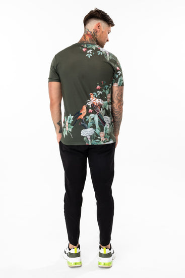 Hype Khaki Garden Men'S T-Shirt