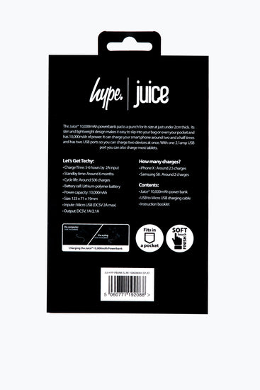 Hype X Juice Disco Leopard Powerbank Slim 10000Mah
