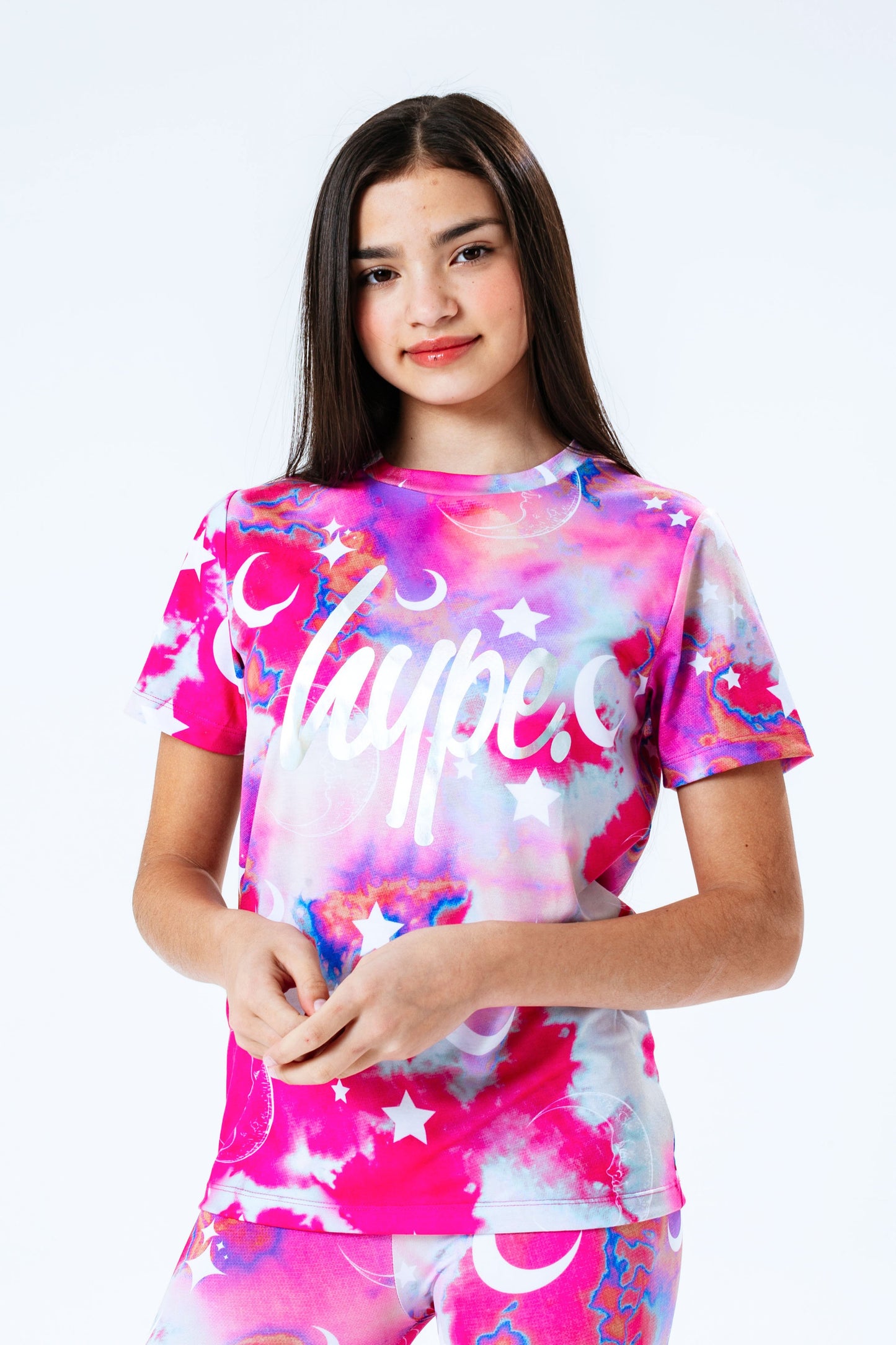 Hype Clouds Mystic Aop Kids T-Shirt