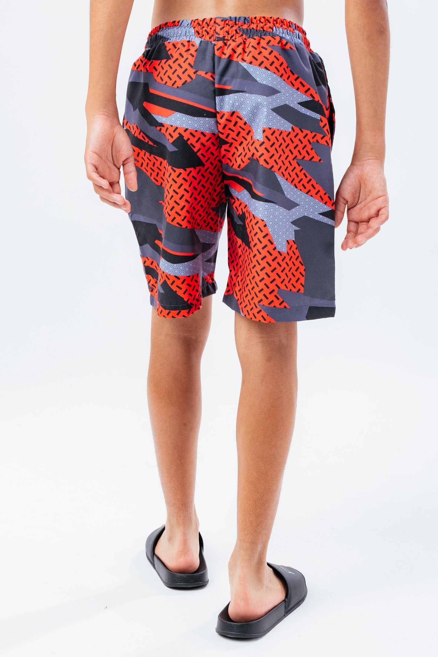 HYPE DIGITAL CAMO KIDS SWIM SHORTS