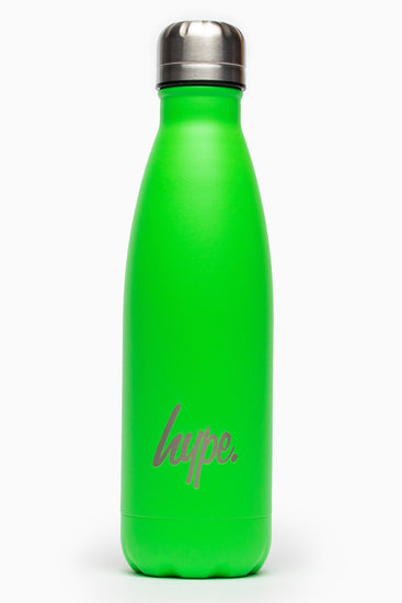 Hype Neon Green Powder Coated Bottle