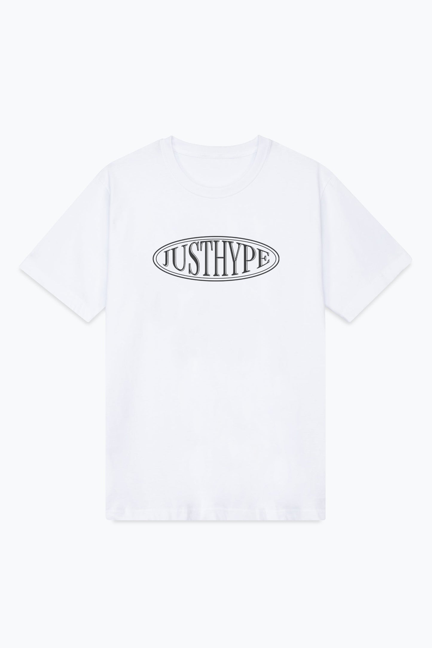 HYPE UNISEX WHITE JH OVAL T-SHIRT