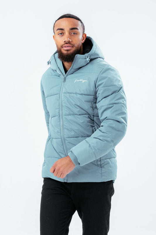 HYPE BLUE LUXE PADDED MEN'S JACKET