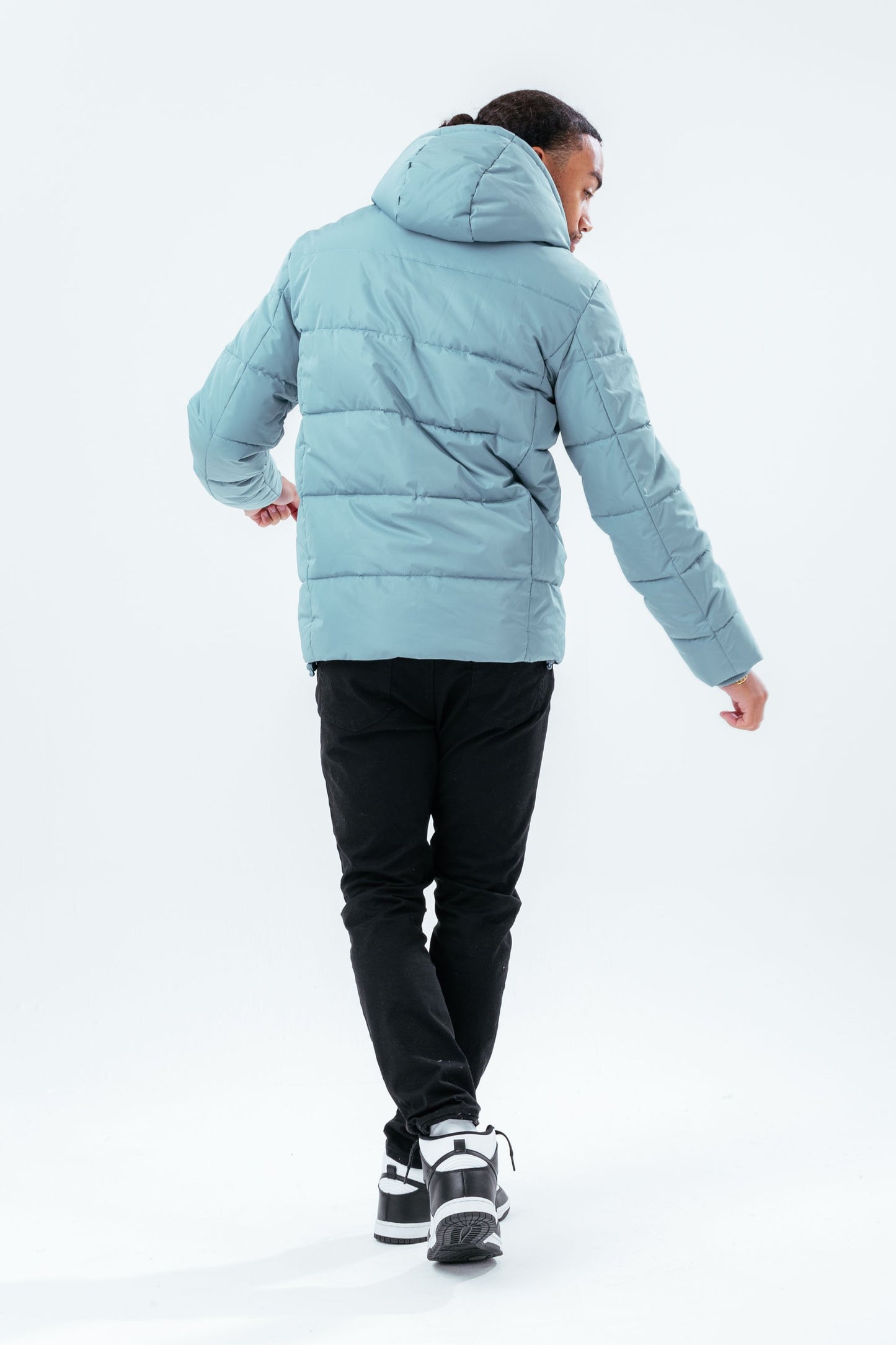 HYPE BLUE LUXE SHORT LINE MEN'S PARKA JACKET