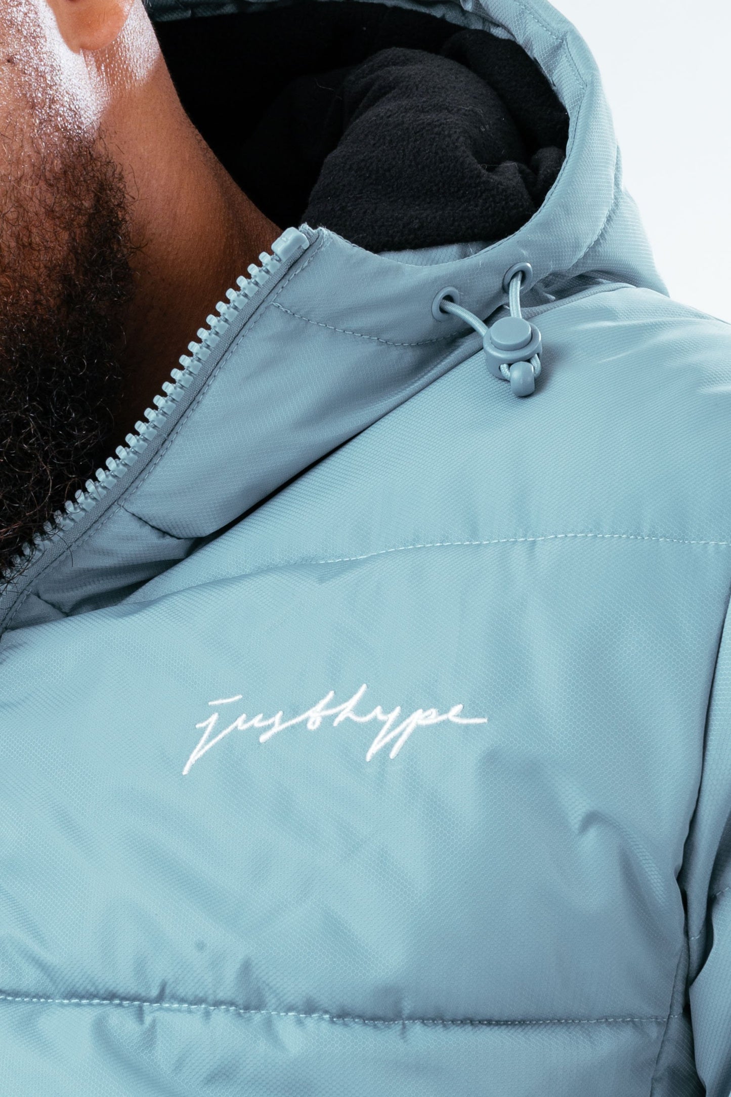 HYPE BLUE LUXE SHORT LINE MEN'S PARKA JACKET