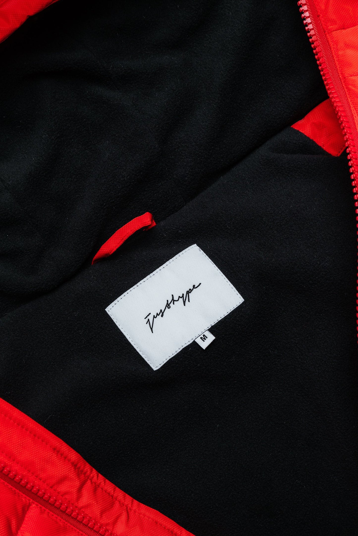 HYPE RED LUXE PADDED MEN'S JACKET