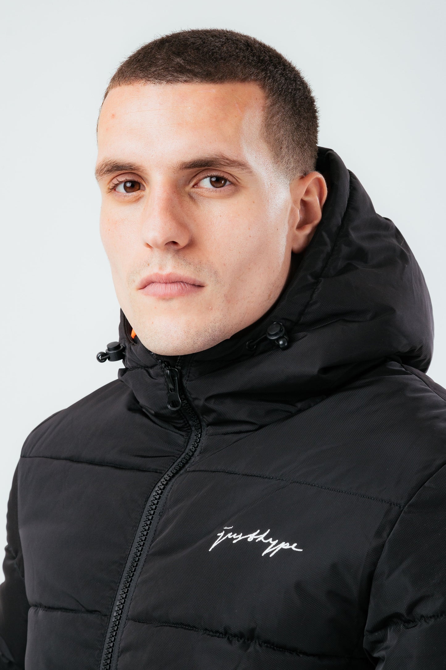 HYPE BLACK LUXE PADDED MEN'S JACKET