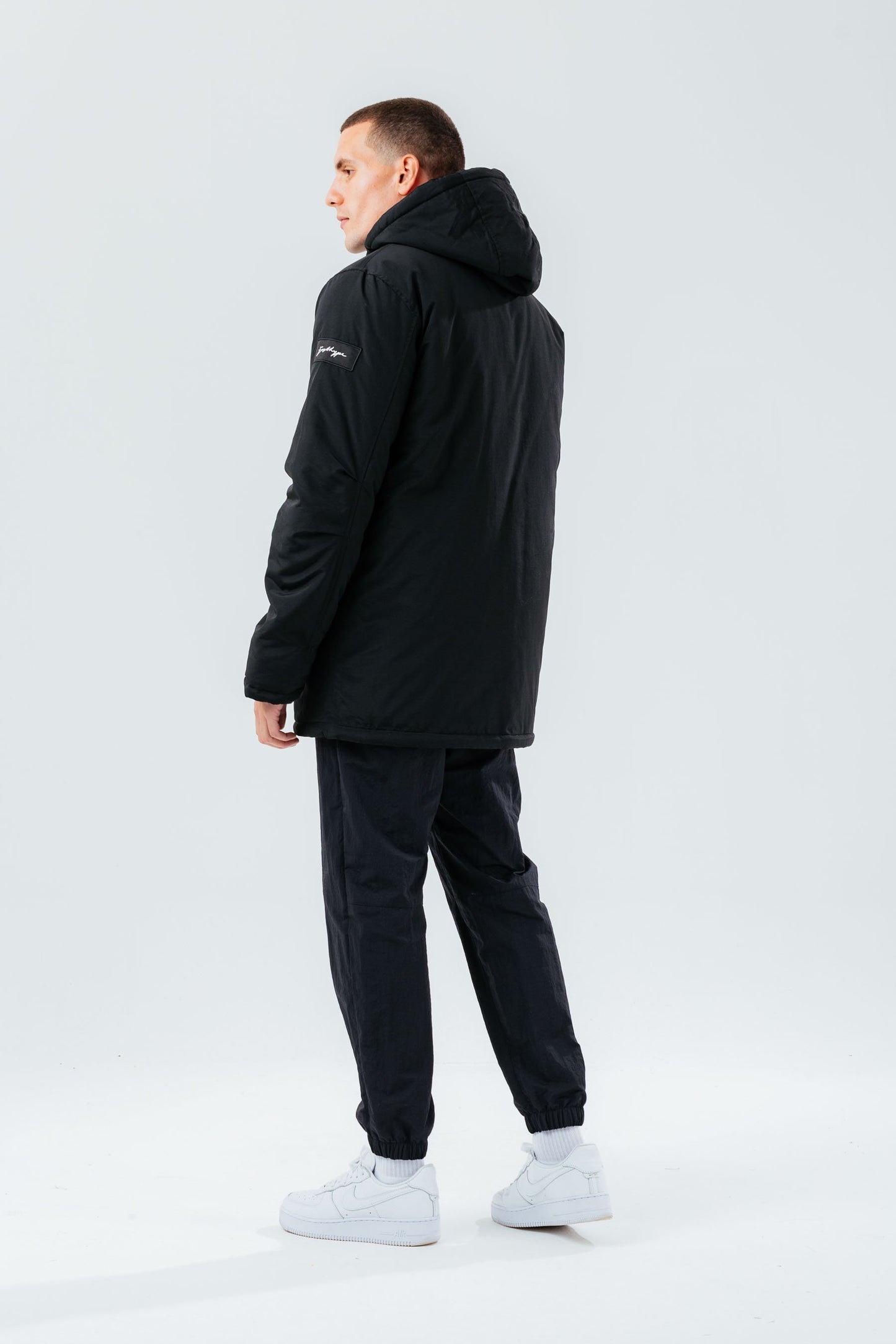 HYPE BLACK LUXE SHORT LINE MEN'S PARKA JACKET