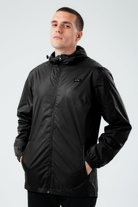 HYPE BLACK SHOWERPROOF STYLE MEN'S JACKET