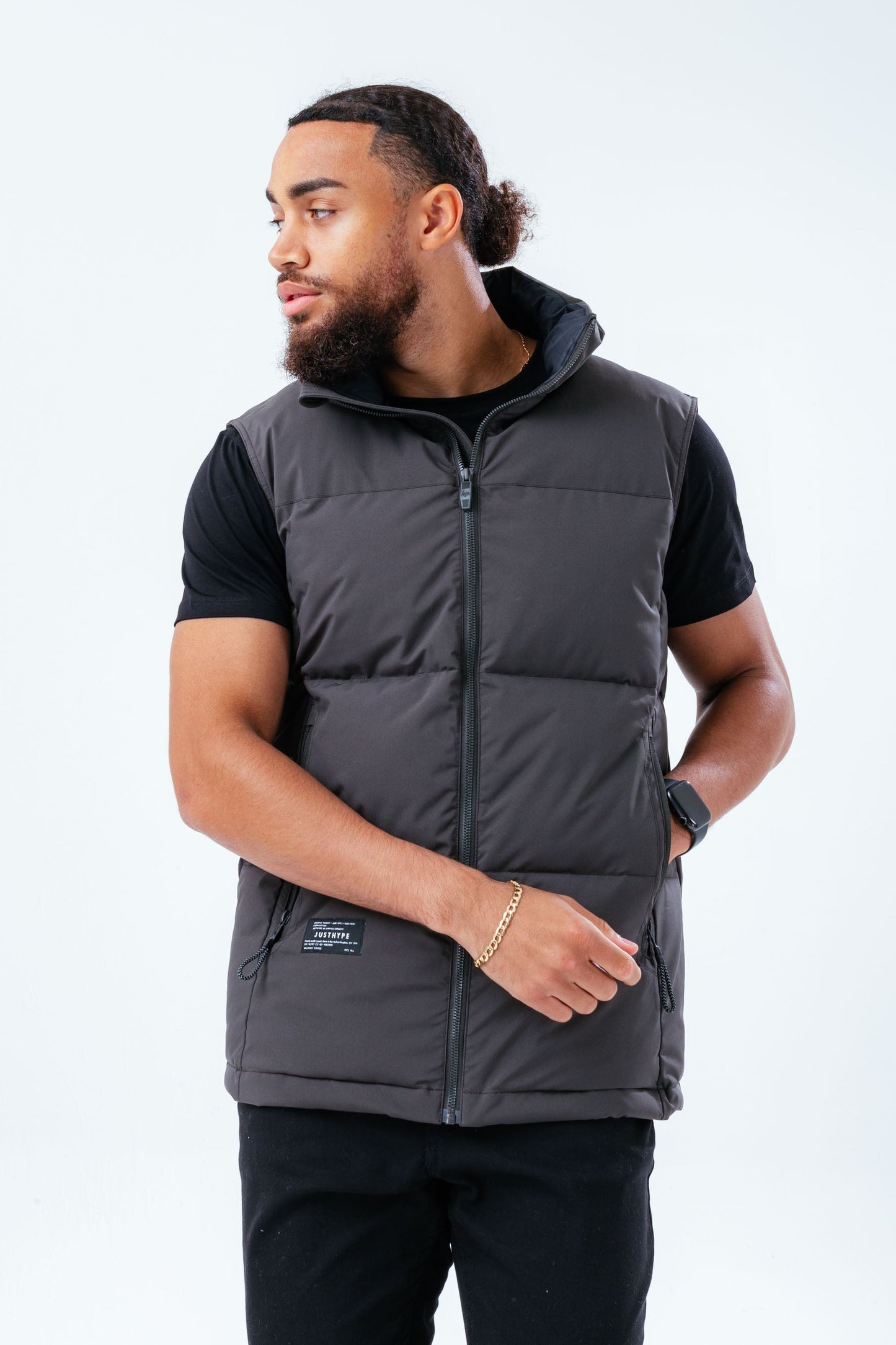 HYPE BLACK ADULT GILET