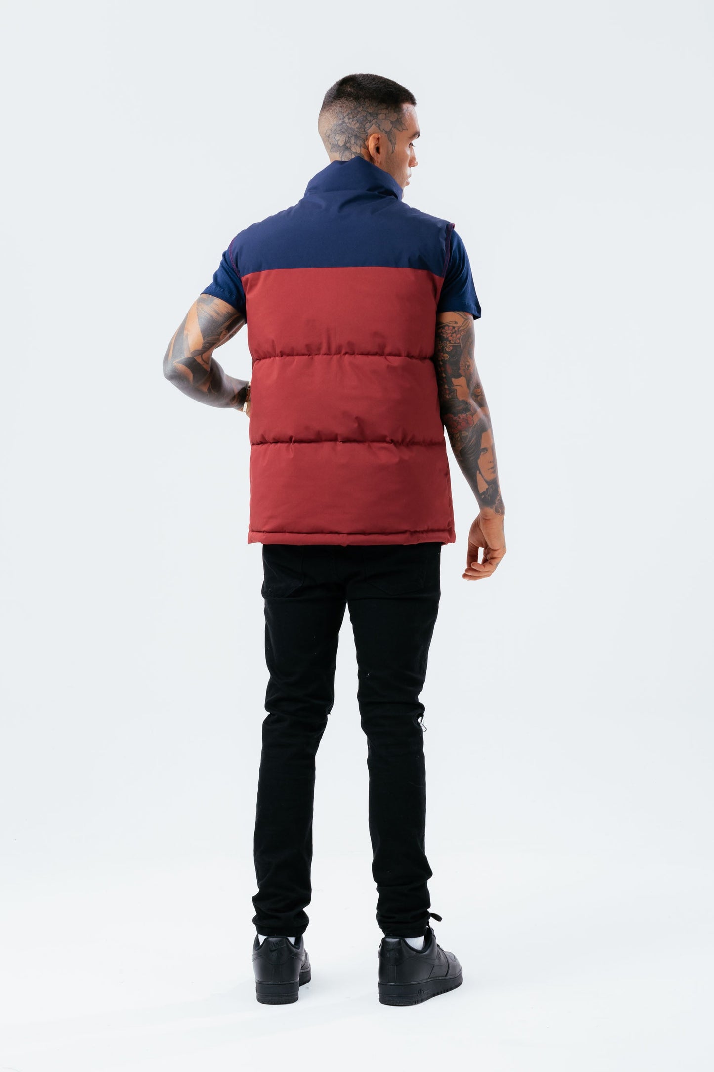 HYPE BURGUNDY ADULT GILET