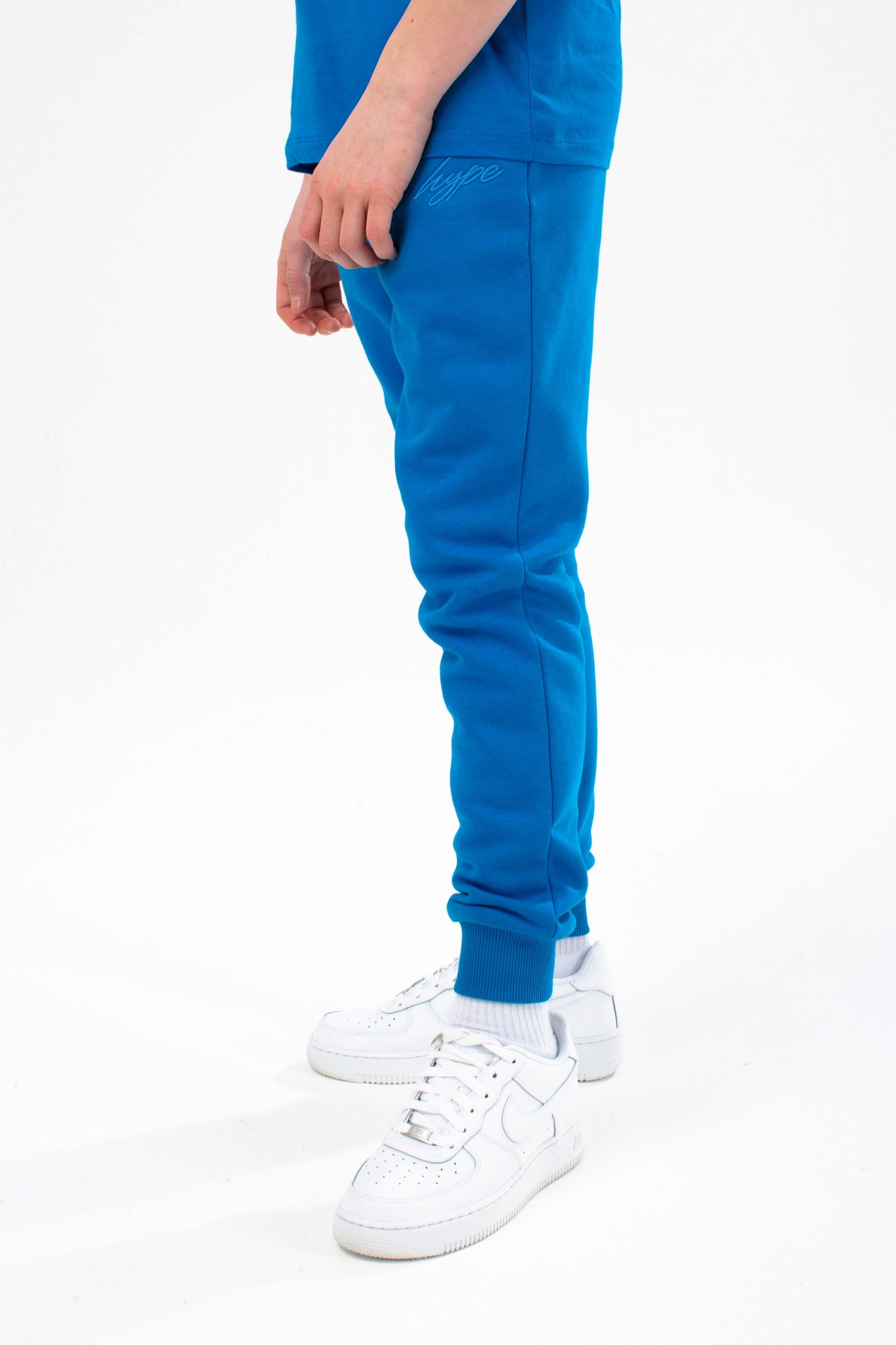 HYPE ROYAL BLUE KIDS OVERHEAD HOODIE & JOGGERS SET