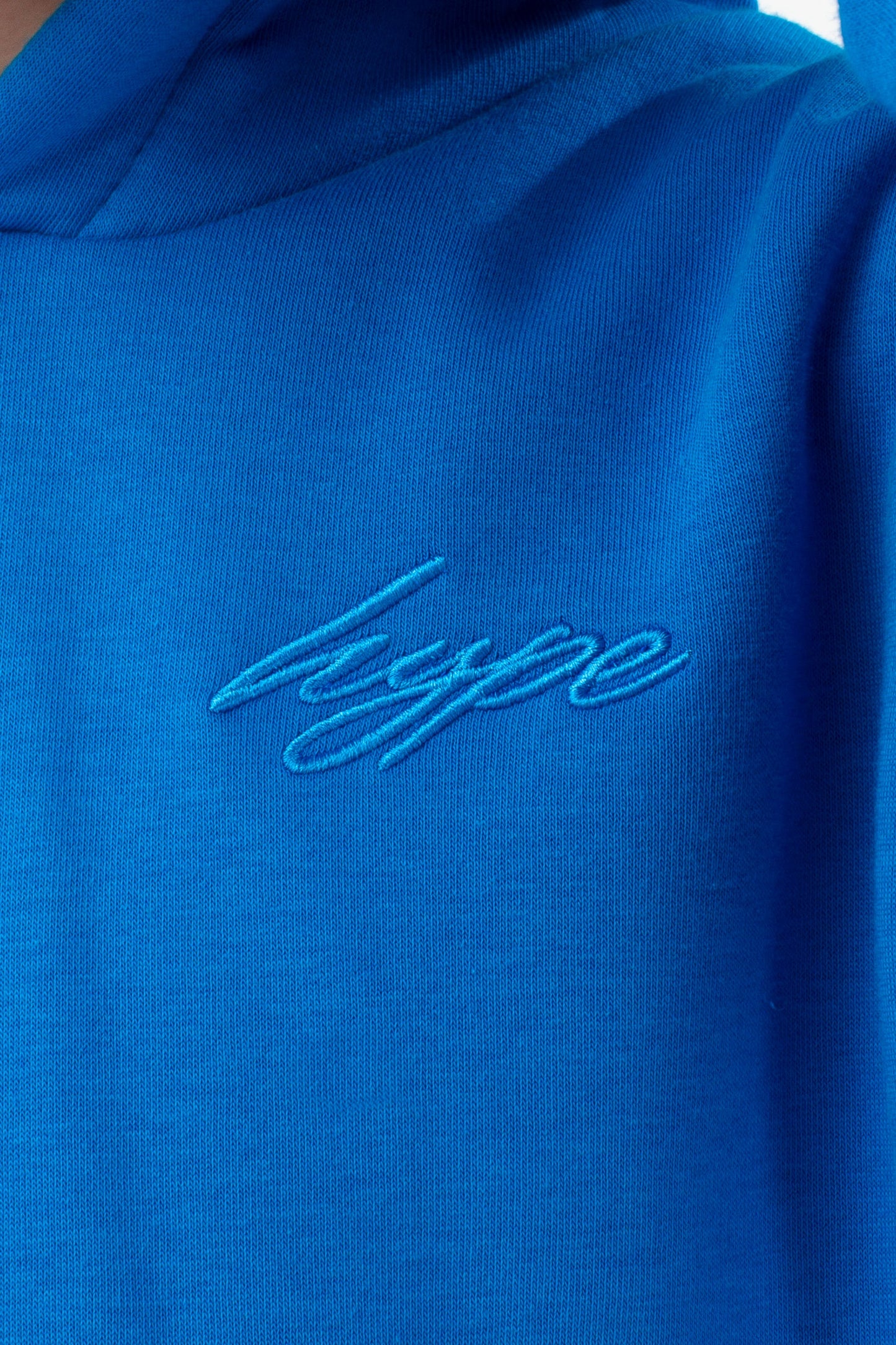 HYPE ROYAL BLUE KIDS OVERHEAD HOODIE & JOGGERS SET