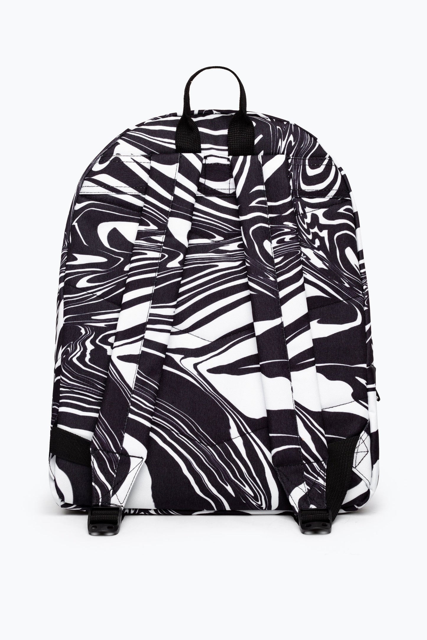 HYPE BLACK MONO SWIRL BACKPACK