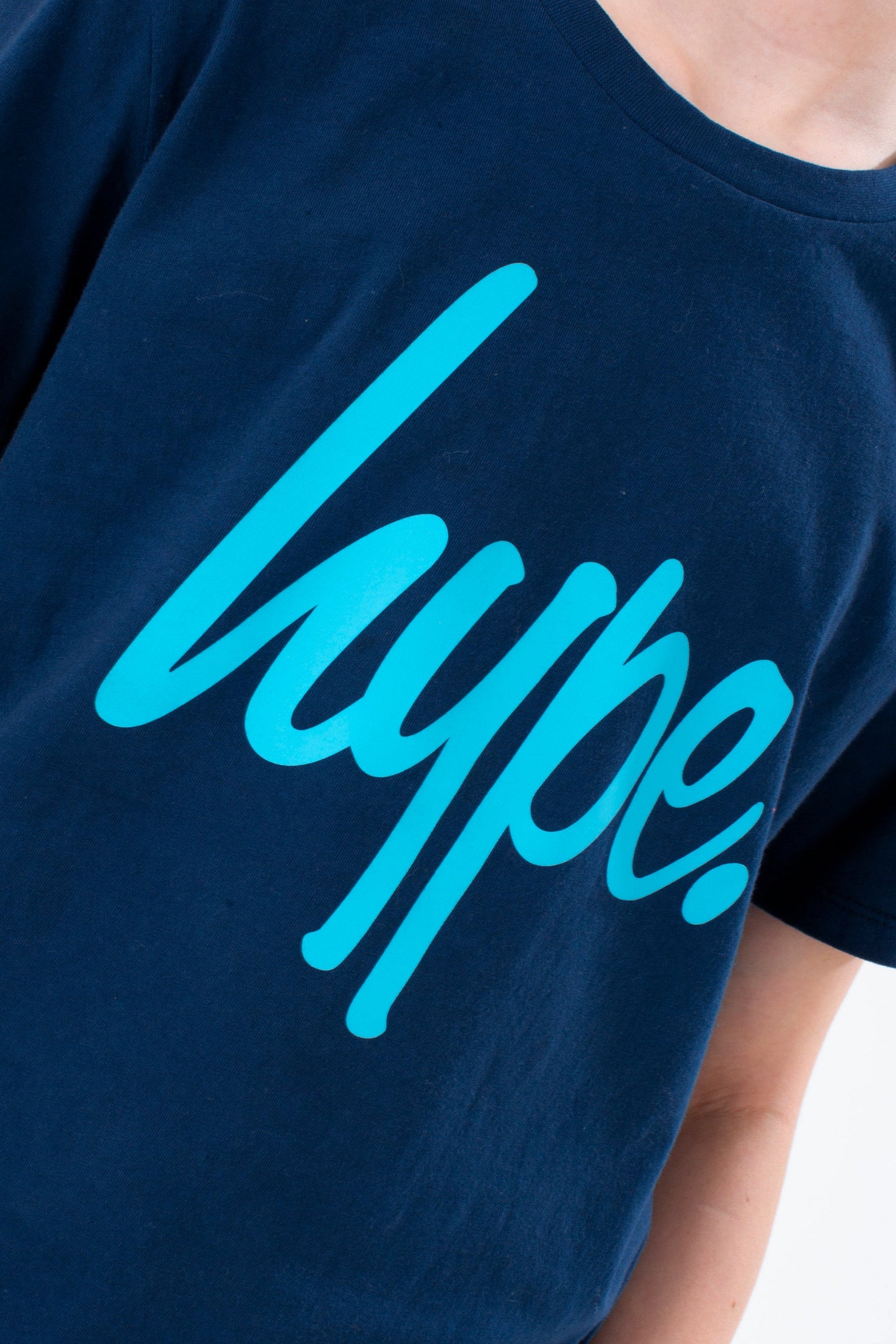 HYPE BOYS GREEN FADE POOL NAVY 3 PACK OF T-SHIRTS