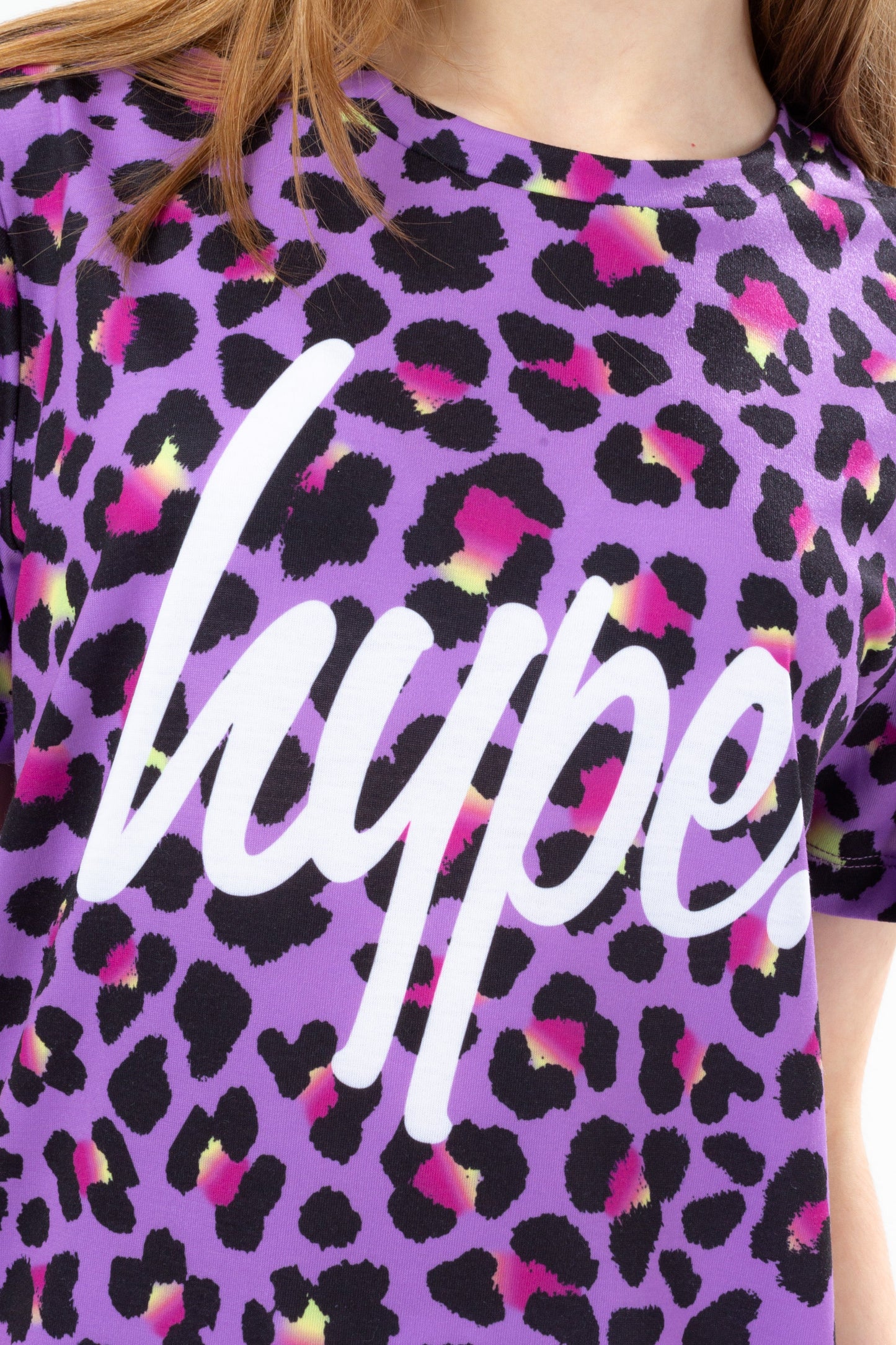 HYPE GIRLS FUNK LEOPARD T-SHIRT