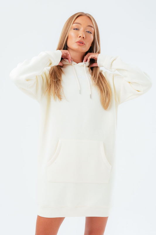HYPE NUDE LONGLINE SCRIBBLE WOMEN'S HOODIE