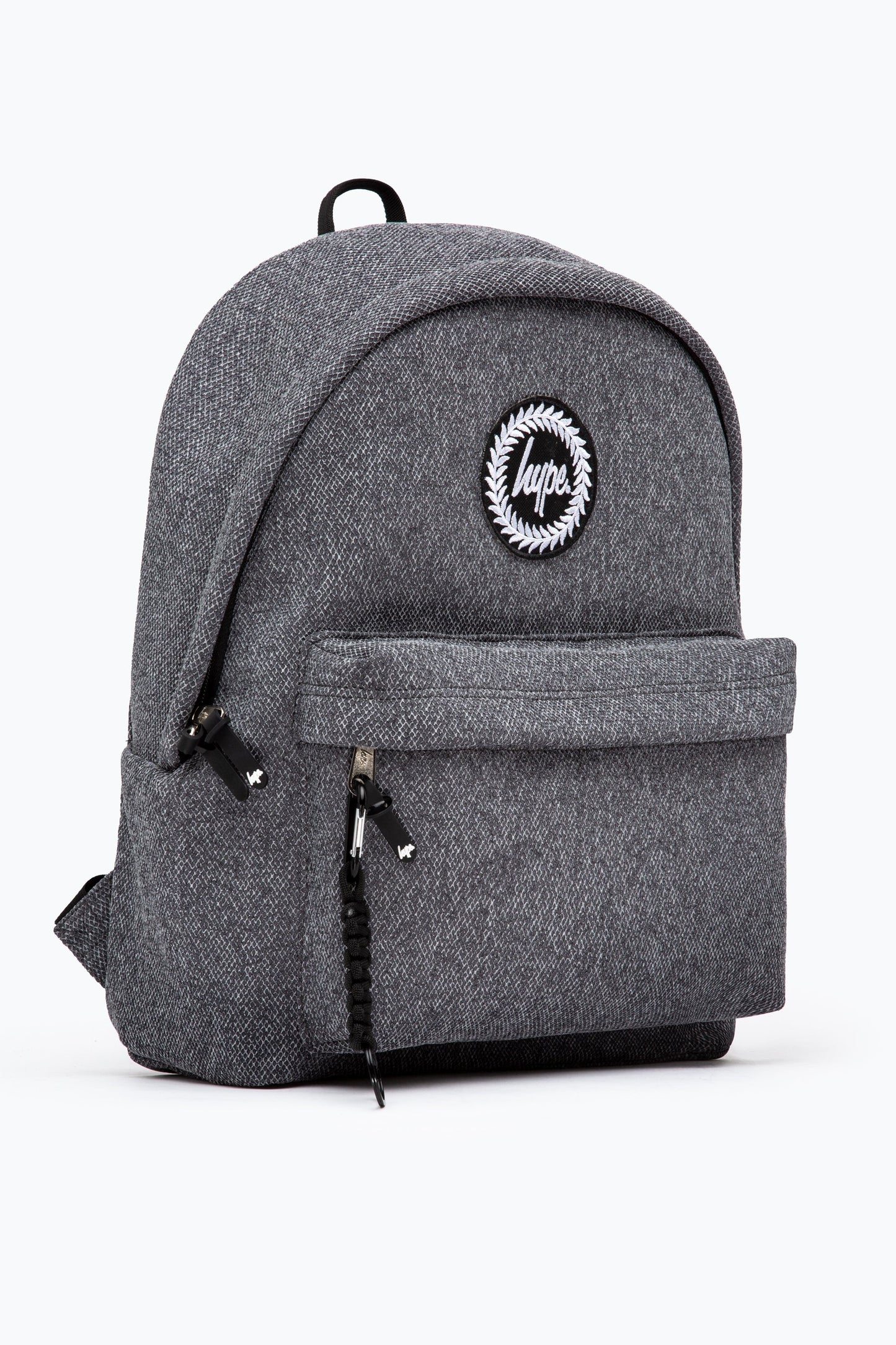 HYPE GUNMETAL TEXTURE BACKPACK