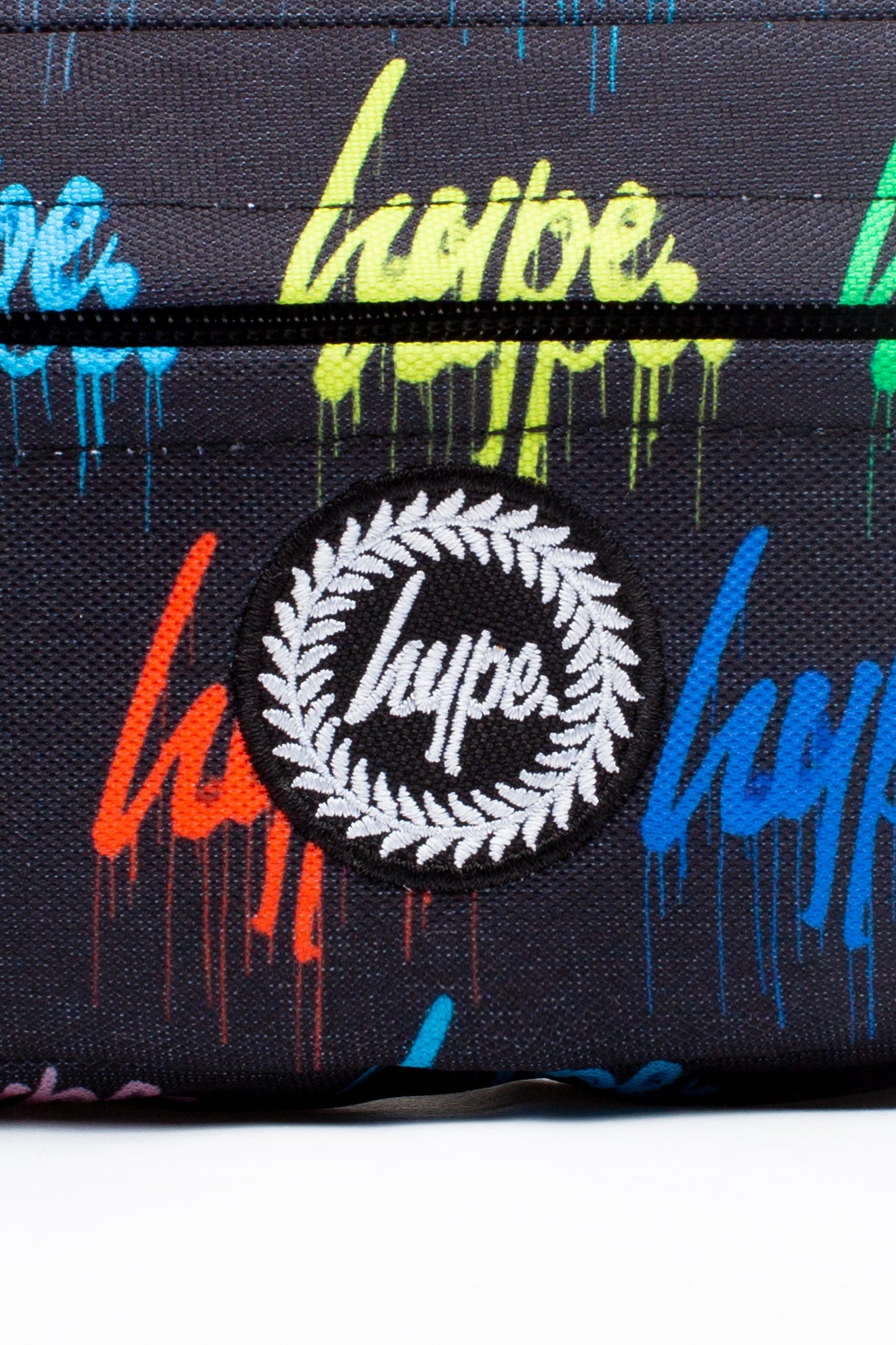 HYPE MULTI COLOURED WALL GRAFFITI DRIP MAXI PENCIL CASE