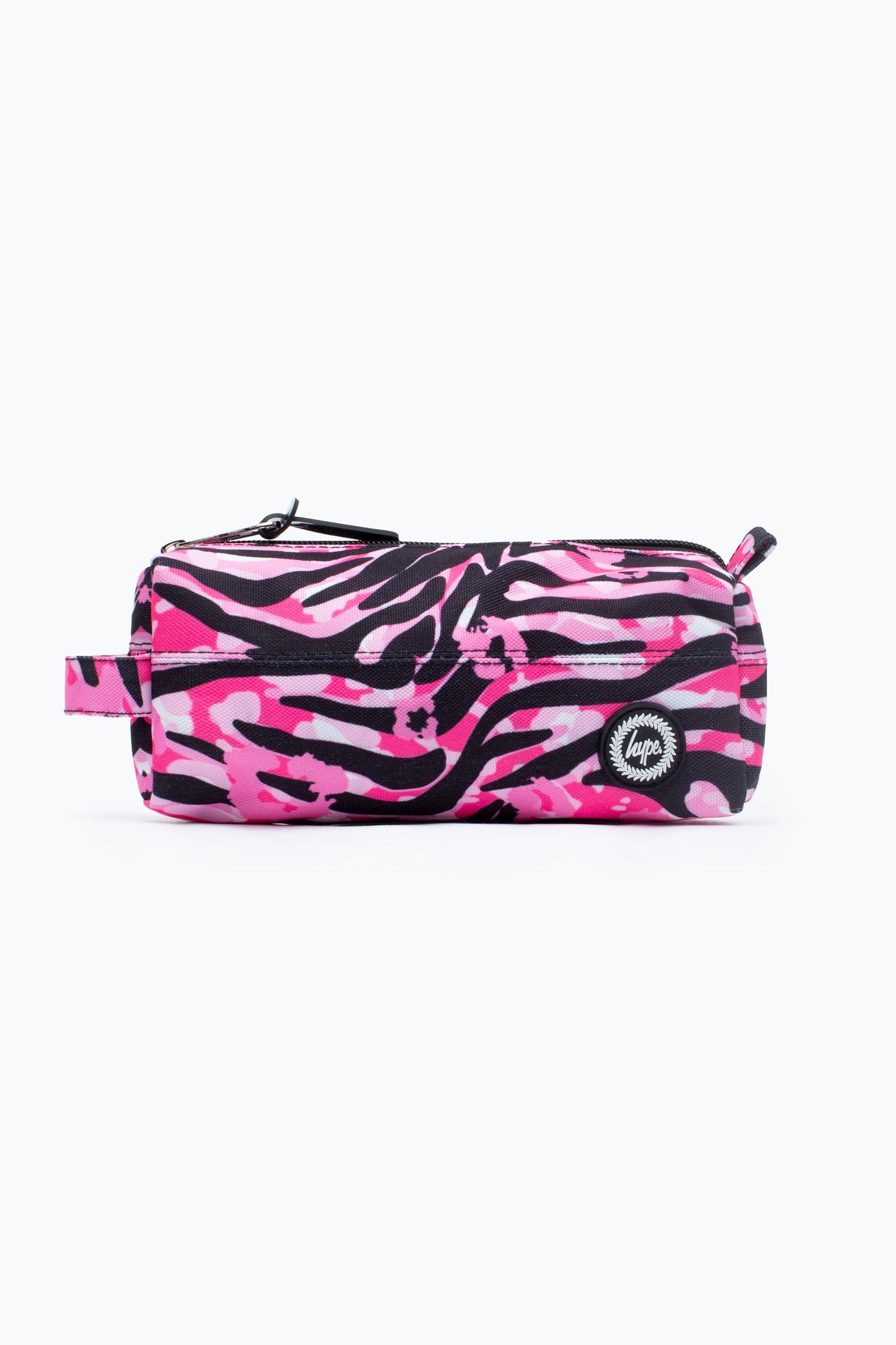 HYPE PINK ZEBRA ANIMAL PENCIL CASE