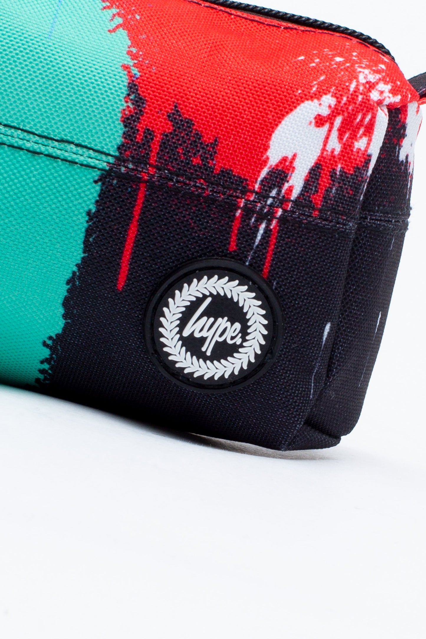 HYPE MULTI COLOURED GRAFFITI DRIP PENCIL CASE