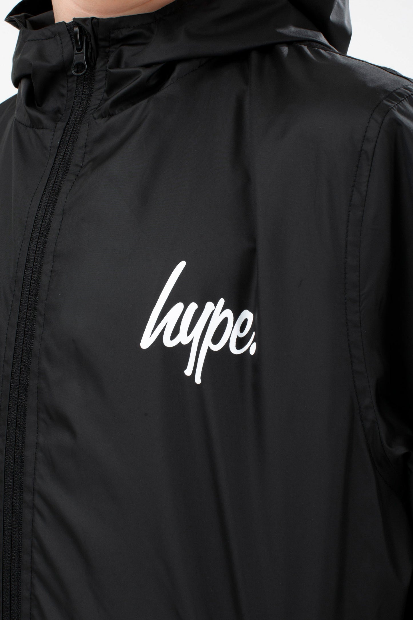 HYPE KIDS BLACK RUNNER JACKET